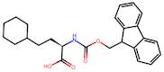 (R)-2-((((9H-Fluoren-9-yl)methoxy)carbonyl)amino)-4-cyclohexylbutanoic acid