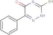 6-Phenyl-3-thio-1,2,4-triazin-5(2H)-one