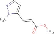 Methyl (E)-3-(2-methylpyrazol-3-yl)prop-2-enoate