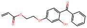 2-(4-Benzoyl-3-hydroxyphenoxy)ethyl acrylate