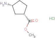 (1S,3R)-Methyl 3-aminocyclopentanecarboxylate hydrochloride