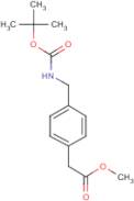 Methyl 2-[4-(([(tert-butoxy)carbonyl]amino)methyl)phenyl]acetate