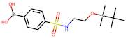 4-{N-[2-(tert-Butyldimethylsilyloxy)ethyl]sulphamoyl}benzeneboronic acid