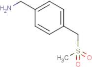 [4-(Methanesulfonylmethyl)phenyl]methanamine