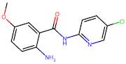 2-Amino-N-(5-chloro-2-pyridinyl)-5-methoxybenzamide