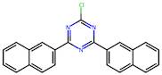 2-Chloro-4,6-bis(naphthalene-2-yl)-1,3,5-triazine