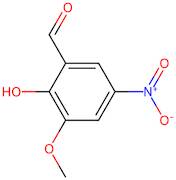 2-Hydroxy-3-methoxy-5-nitrobenzaldehyde