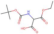 2-((tert-Butoxycarbonyl)amino)-3-ethoxy-3-oxopropanoic acid