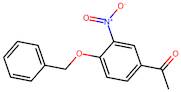 1-[3-nitro-4-(phenylmethoxy)phenyl]ethanone