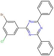 2-(3-Bromo-5-chlorophenyl)-4,6-diphenyl-1,3,5-triazine