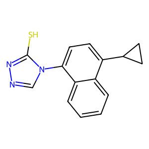 4-(4-Cyclopropylnaphthalen-1-yl)-4H-1,2,4-triazole-3-thiol