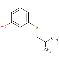 3-[(2-Methylpropyl)sulfanyl]phenol