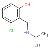 3-Chloro-2-([(propan-2-yl)amino]methyl)phenol