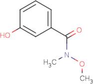 3-Hydroxy-N-methoxy-N-methylbenzamide