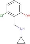 3-Chloro-2-[(cyclopropylamino)methyl]phenol