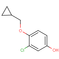 3-Chloro-4-(cyclopropylmethoxy)phenol