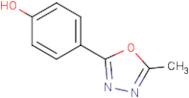 4-(5-Methyl-1,3,4-oxadiazol-2-yl)phenol