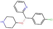 (S)-2-((4-Chlorophenyl)(piperidin-4-yloxy)methyl)pyridine