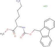 (S)-Methyl 2-((((9H-fluoren-9-yl)methoxy)carbonyl)amino)-6-aminohexanoate hydrochloride