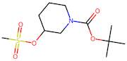 tert-Butyl 3-((methylsulfonyl)oxy)piperidine-1-carboxylate