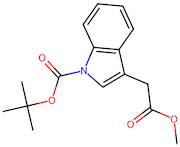 tert-Butyl 3-(2-methoxy-2-oxoethyl)-1H-indole-1-carboxylate