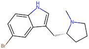 (R)-5-bromo-3-[(1-methyl-2-pyrrolidinyl)methyl]-1H-indole