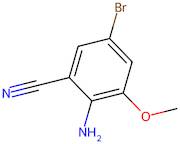 2-Amino-5-bromo-3-methoxybenzonitrile