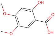 2-Hydroxy-4,5-dimethoxybenzoic acid