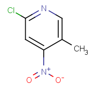 2-Chloro-5-methyl-4-nitropyridine