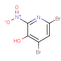 4,6-Dibromo-2-nitropyridin-3-ol