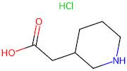 2-(Piperidin-3-yl)acetic acid hydrochloride