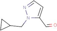 2-(Cyclopropylmethyl)pyrazole-3-carbaldehyde