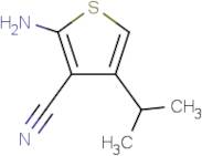 2-amino-4-isopropylthiophene-3-carbonitrile