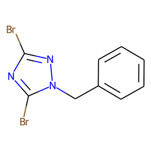 1-Benzyl-3,5-dibromo-1H-1,2,4-triazole