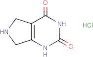 1,5,6,7-Tetrahydropyrrolo[3,4-d]pyrimidine-2,4-dione hydrochloride
