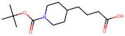 4-(1-Boc-piperidin-4-yl)butanoic acid