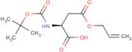 Boc-asp(oall)-oh