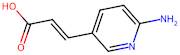 (E)-3-(6-Aminopyridin-3-yl)acrylic acid