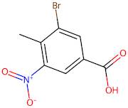 3-Bromo-4-methyl-5-nitrobenzoic acid