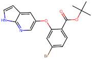 tert-Butyl 2-((1H-pyrrolo[2,3-b]pyridin-5-yl)oxy)-4-bromobenzoate