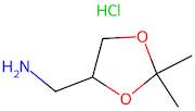 (2,2-Dimethyl-1,3-dioxolan-4-yl)methanamine hydrochloride