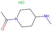 1-(4-(Methylamino)piperidin-1-yl)ethanone hydrochloride