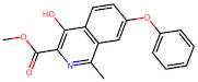 Methyl 4-hydroxy-1-methyl-7-phenoxyisoquinoline-3-carboxylate