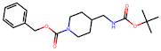 Benzyl 4-(((tert-butoxycarbonyl)amino)methyl)piperidine-1-carboxylate