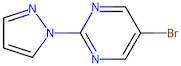 5-Bromo-2-pyrazol-1-yl-pyrimidine