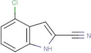 4-Chloro-1H-indole-2-carbonitrile