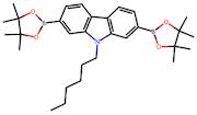 9-Hexyl-2,7-bis(4,4,5,5-tetramethyl-1,3,2-dioxaborolan-2-yl)-9H-carbazole