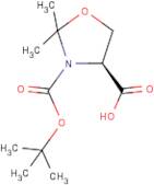 (S)-3-(tert-Butoxycarbonyl)-2,2-dimethyloxazolidine-4-carboxylic acid