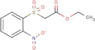 Ethyl 2-(2-nitrophenyl)sulfonylacetate