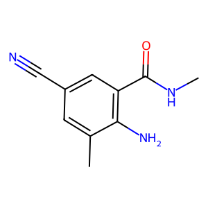 2-Amino-5-cyano-N,3-dimethylbenzamide